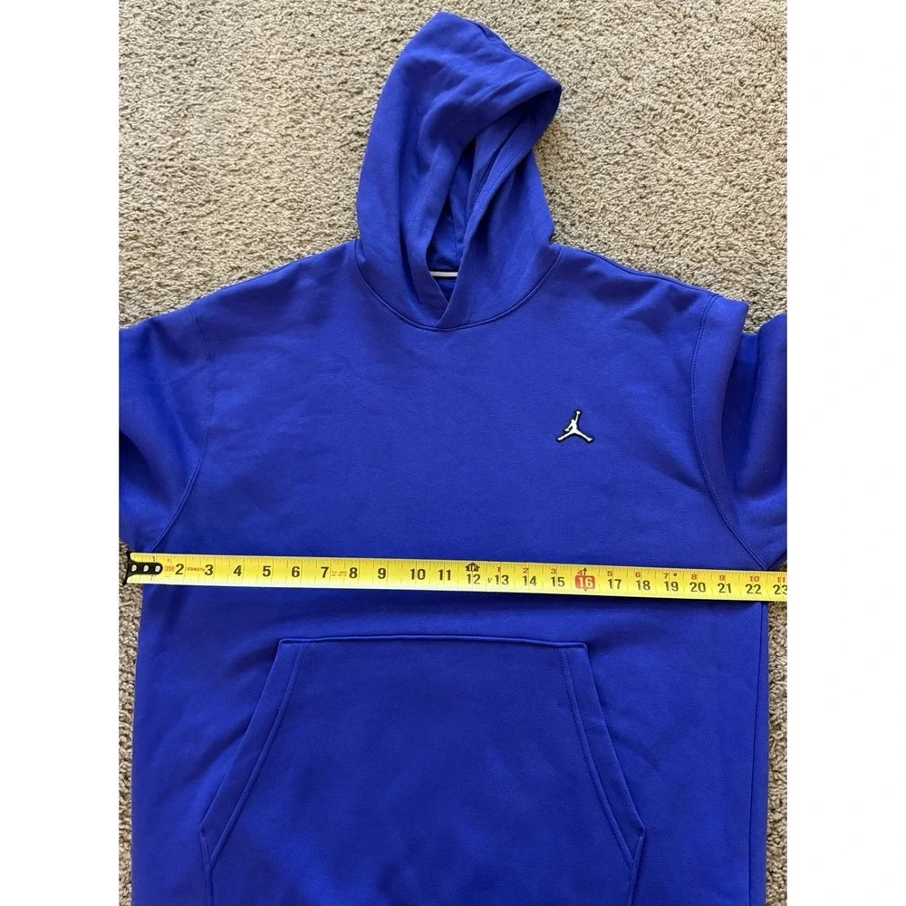 Jordan Brooklyn Fleece Pullover Hoodie Purple/blue Color Size Medium